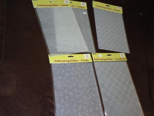 Embossing Folders A4 Nieuw, Hobby en Vrije tijd, Kaarten | Zelf maken, Nieuw, Overige typen, Overige thema's, Ophalen