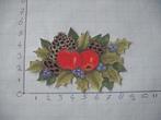 nr. 847 - uitgeknipt 3d plaatje kerst, Hobby en Vrije tijd, Kaarten | Zelf maken, Ophalen of Verzenden, Nieuw, Kerst, Knipvel