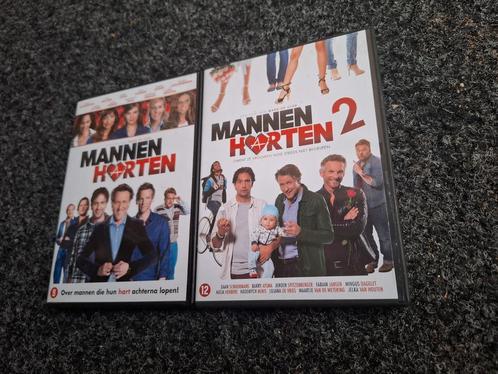 DVD SET MANNENHARTEN 1 EN 2 (NIEUW!!), Cd's en Dvd's, Dvd's | Overige Dvd's, Vanaf 12 jaar, Verzenden
