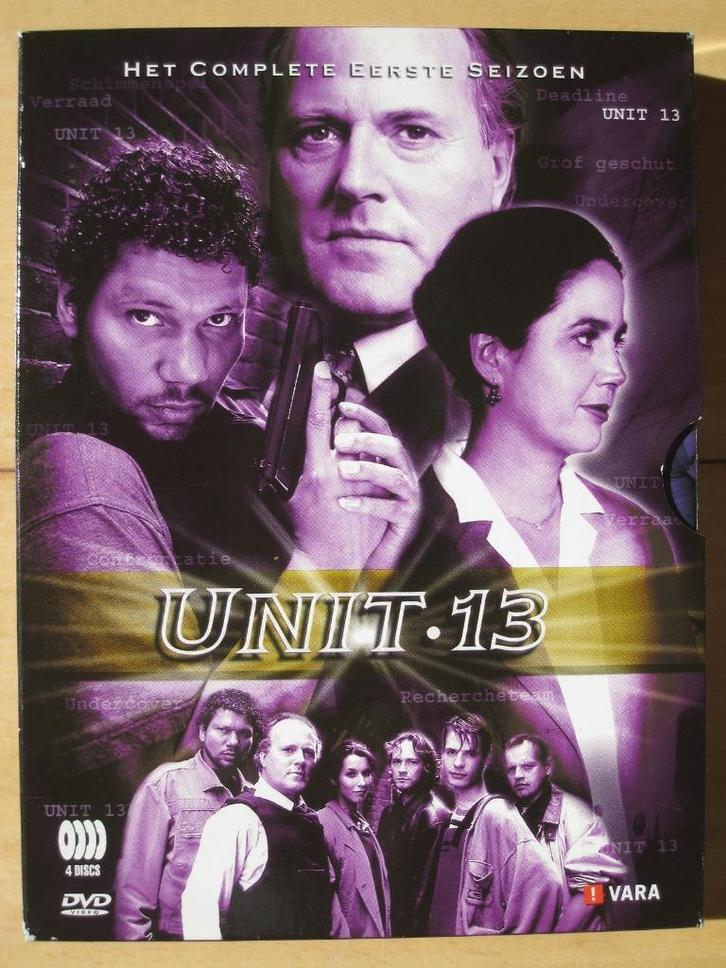 DVD box Unit 13 – compleet seizoenen 1 t/m 3, Cd's en Dvd's, Dvd's | Thrillers en Misdaad, Zo goed als nieuw, Maffia en Misdaad