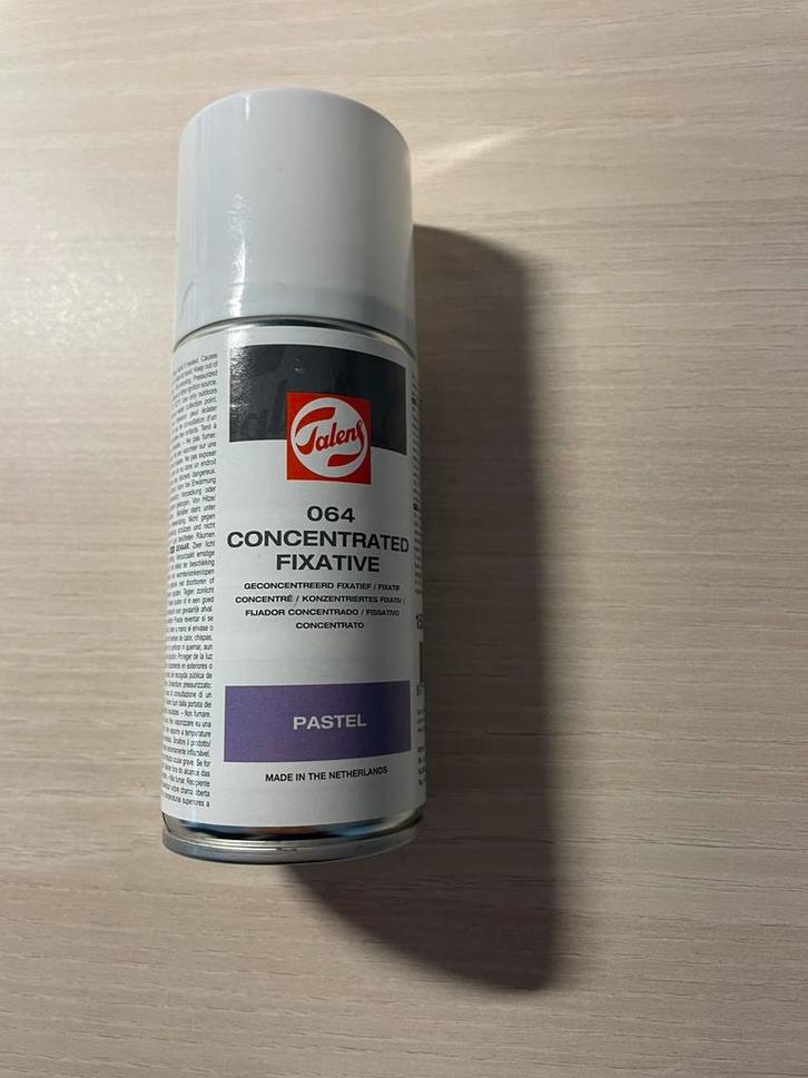 Fixeerspray Talens voor pastelkrijt/potloden, Hobby en Vrije tijd, Schilderen, Zo goed als nieuw, Overige typen, Ophalen of Verzenden