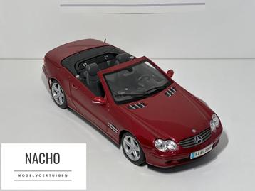Mercedes-Benz SL (2001) | Maisto | schaal 1:18 beschikbaar voor biedingen