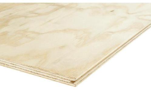 Underlayment Radiata pine Nagenoeg foutvrij 122x244 18mm, Doe-het-zelf en Verbouw, Platen en Panelen, Nieuw, Hout, Minder dan 20 mm