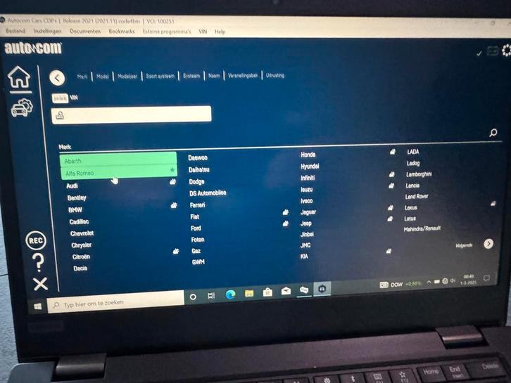 Autocom delphi 2021 interface en software, Auto-onderdelen, Elektronica en Kabels, Ophalen of Verzenden