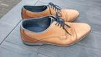 Fijne, nog nette herenschoenen, mt 42 (bruin/blauw), Ophalen of Verzenden, Gedragen