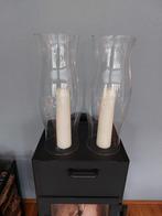 Glazen kandelaars, Ophalen, Overige materialen, 25 tot 50 cm