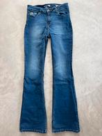 Lois flared spijkerbroek donkerblauw model Raval mt 30 L32, Blauw, Ophalen of Verzenden, Zo goed als nieuw, W30 - W32 (confectie 38/40)