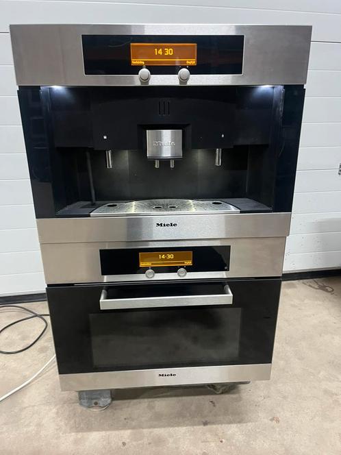 Miele combi magnetron en koffiemachine set!, Witgoed en Apparatuur, Koffiezetapparaten, Ophalen of Verzenden
