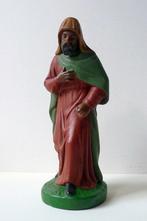 Losse drijver - oud gipsen kerstgroep beeld St Jos jaren 50, Diversen, Kerst, Ophalen of Verzenden, Zo goed als nieuw