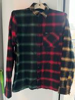 Hollister Overhemd Ruit Patchwork - Maat M, Kleding | Heren, Overhemden, Zwart, Zo goed als nieuw, Holister, Halswijdte 39/40 (M)