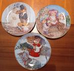 3 Collector borden van Franklin Mint / Patricia Brooks, Antiek en Kunst, Ophalen
