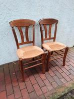 Tekoop 2 mooie eikenstoelen, Huis en Inrichting, Ophalen, Gebruikt, Eén
