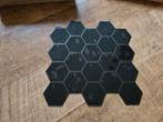 Zelfklevende tegels / steenstrips - Zwart hexagon, Doe-het-zelf en Verbouw, Ophalen of Verzenden, Nieuw