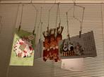 Kerst - Kaartenhangers per stuk € 5,00., Ophalen, Nieuw