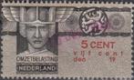 Nederland - 1921 - Omzetbelastingzegel - 5 Cent - Wilhelmina, Verzenden, T/m 1940, Gestempeld