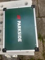 Parkside gereedschapskoffer, Doe-het-zelf en Verbouw, Gereedschapskisten, Ophalen of Verzenden, Gevuld, Zo goed als nieuw
