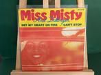 Miss Misty and Dillinger - Set my heart on fire / Can’t stop, Gebruikt, 7 inch, Single, Ophalen of Verzenden