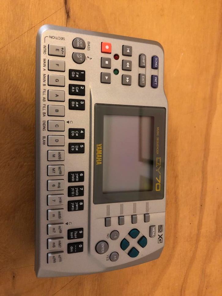 Yamaha QY70 Music Sequencer, Muziek en Instrumenten, Synthesizers, Zo goed als nieuw, Overige aantallen, Yamaha, Ophalen of Verzenden
