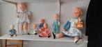 Diverse poppen, tafelstoel, reiswieg, hobbelpaard, Ophalen of Verzenden, Gebruikt, Babypop