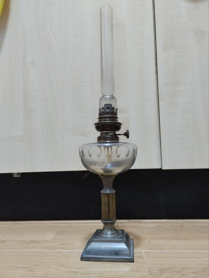 Olielamp, Antiek en Kunst, Antiek | Lampen, Ophalen