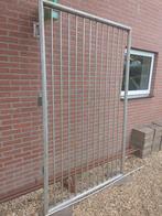 Tuinpoort Deur RVS toegangspoort, Tuin en Terras, Tuinpoorten, Overige materialen, 100 tot 150 cm, 200 cm of meer, Ophalen of Verzenden