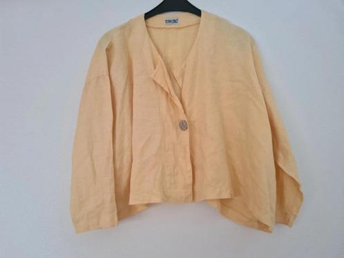 Prachtige linnen jasje Arthurio Lino/Completo. Maat XL., Kleding | Dames, Jasjes, Kostuums en Pakken, Zo goed als nieuw, Jasje