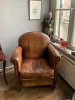 Schapenleren club chair fauteuil, Ophalen