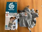 360 ERGOBABY en Baby Snug Insert. Grey., Kinderen en Baby's, Ophalen, Zo goed als nieuw, Draagzak