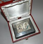 Niello zilver: Indisch Liefdespaar Sjah Jahan + Mumtaz Mahal, Antiek en Kunst, Ophalen of Verzenden, Zilver
