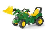 traptractor JOHN DEERE voorlader luchtbanden versnelling, Kinderen en Baby's, Nieuw, Trapvoertuig, Ophalen