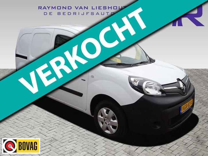 Renault Kangoo Z.E. 33 ( Koopaccu ) 190 Km rijbereik AIRCO S, Auto's, Bestelauto's, Bedrijf, Te koop, ABS, Airconditioning, Boordcomputer
