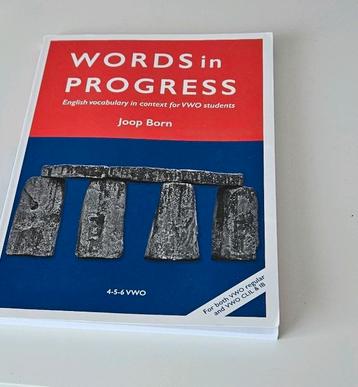Words in progress VWO, Joop Born beschikbaar voor biedingen