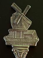 Vintage verzilverd molen lepeltje, Ophalen of Verzenden