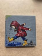 Handgeschilderde decoratie tegeltjes, Ophalen of Verzenden