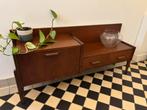 Vintage Lowboard / tv audio meubel jaren ‘60., Gebruikt, Ophalen of Verzenden, 25 tot 50 cm, Jaren '60 - vintage