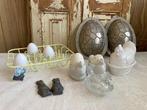 Paaseiermal - eierrekje - eierdopjes - patepotje - bakje kip, Gebruikt, Ophalen of Verzenden