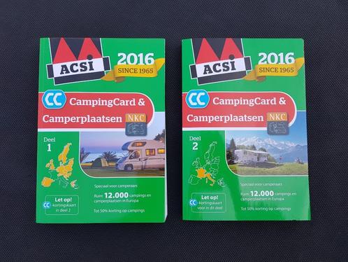 ASCI boeken - deel 1 + 2, jaargang 2016, Caravans en Kamperen, Camper-accessoires, Zo goed als nieuw, Ophalen of Verzenden