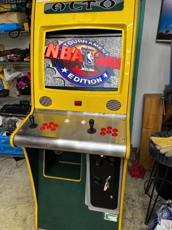 Arcade Spelkast, Verzamelen, Automaten | Overige, Gebruikt, Ophalen