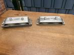 Katrol dubbel Roestvrijstaal, 2 stuks, Watersport en Boten, Ophalen of Verzenden, Zo goed als nieuw, Lijn of Blok