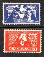 903 nvph 134-135 tooropzegels 1923 ongebruikt zie scans., Postzegels en Munten, Ophalen of Verzenden, T/m 1940, Postfris
