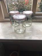 Weck beugelpotten 750ml - Set van 3, Ophalen, Gebruikt