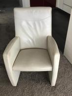 6 fauteuilles room/wit van leolux, Huis en Inrichting, Fauteuils, Ophalen, Gebruikt, Minder dan 75 cm, LeoLux