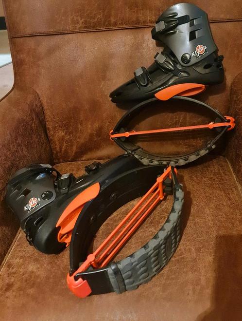 Kangoo Jumps, zwart/oranje, maat 40, erg leuk!, Sport en Fitness, Skeelers, Zo goed als nieuw, Inline skates 4 wielen, Overige merken