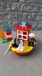 Duplo 10591 Brandweerboot – compleet, Ophalen of Verzenden, Zo goed als nieuw, Complete set, Duplo