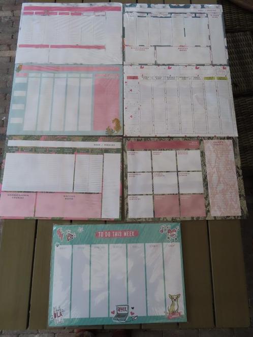 Weekplanner To Do Lijst Notitieblok Agenda kladblok 52 blz, Huis en Inrichting, Woonaccessoires | Memoborden, Nieuw, Ophalen of Verzenden