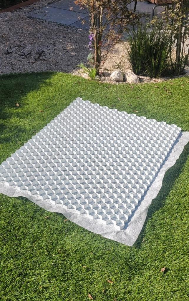 Grindplaten EuroGravel PLUS - 8 m2 - NIEUW, Tuin en Terras, Grind, Keien en Split, Nieuw, Wit, Ophalen