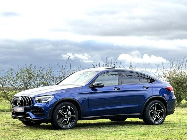 Mercedes-Benz GLC Coupé GLC 300e 4MATIC - AMG - Luchtvering, Auto's, Mercedes-Benz, Bedrijf, Te koop, GLC Coupé, 360° camera, 4x4