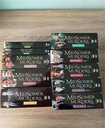 Dvd's Midsomer Murders - Seizoen 1 t/m 18 + Specials beschikbaar voor biedingen