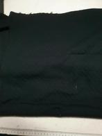 Jersey zwart squares (117), Overige materialen, 120 cm of meer, Zwart, Nieuw