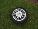 Volkswagen Golf 1,2,3 alu BBS velgen met zomerbanden 15 inch, Auto-onderdelen, Ophalen, Gebruikt, 15 inch, Banden en Velgen